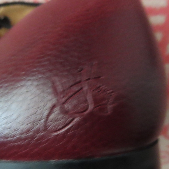 john fluevog vegan vogs RADIO CJRT LACE-UP ANKLE BOOT Red Vegan 9.5 - Picture 7 of 11